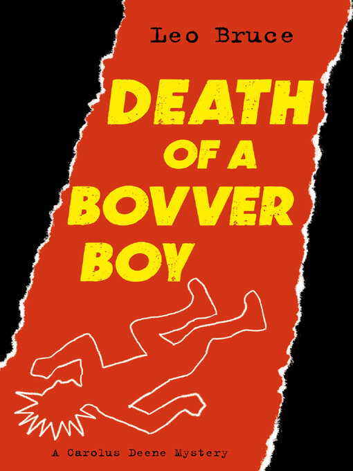 Cover image for Death of a Bovver Boy
